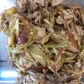 dollyj's cooksnap of when they made みょうが豚.