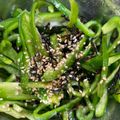 クックX241R2☆'s cooksnap of when they made 超簡単☆ピーマンと塩昆布の胡麻油和え.