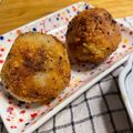 ひろと＾＿＾ママ's cooksnap of when they made 里芋のコロッケ.