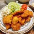 shioriのママ's cooksnap of when they made ごはんがすすむ！むね肉でチキンタレカツ.