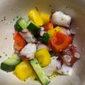 saori・ω・'s cooksnap of when they made おもてなし前菜✿タコとパプリカのマリネ✿.