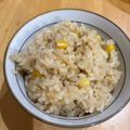 ママメイン！時々子供's cooksnap of when they made コーン缶で簡単！コーンの炊き込みごはん.
