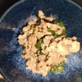 ちゃちゅ2's cooksnap of when they made 豆腐とひき肉の甘辛煮☆作り置きにも◎.