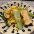 さとさとさん's cooksnap of when they made サッと炒めて【青梗菜と卵のオイスター炒め.