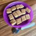 麻's cooksnap of when they made バナナと豆腐でもちもち♡パンケーキ.