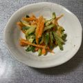 クックMZV9CE☆'s cooksnap of when they made ズッキーニと人参のきんぴら☆.