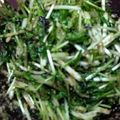ninsaburou's cooksnap of when they made ★水菜をもりもり食べちゃおう♪.