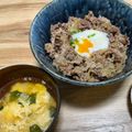 うみこ's cooksnap of when they made お肉ふっくら柔らか◆牛丼◆.