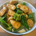 sora＊san's cooksnap of when they made 【楽めし】ささみとピーマンの醤油マヨ炒め.