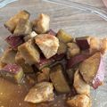 haruao☆'s cooksnap of when they made 簡単🐾さつまいもと鶏胸肉の甘辛炒め.