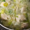 ひィー's cooksnap of when they made 鶏手羽元のネギ生姜スープ♪簡単レシピ.