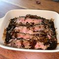 ladyoscar's cooksnap of when they made 漬けて焼くだけ牛肉のフランクステーキ　フライパン ver..