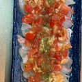Buchisho☆'s cooksnap of when they made 【鯛のカルパッチョ（ガーリックトマト）】.