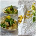 かっちゃん杉's cooksnap of when they made ちょっと拝借！なばなの花びらを添えて.