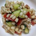 kakeaiママ's cooksnap of when they made 切ってあえるだけ！ぷちぷちもち麦サラダ.