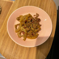 peanutsss's cooksnap of when they made ＊後一品に＊豚ひき肉と蓮根の炒め物＊.