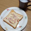 ﾋﾟﾛﾐ♡'s cooksnap of when they made かにかまチーズトースト.