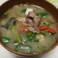 クックE662AA☆'s cooksnap of when they made 風邪に効くスープ♪出汁が無くても美味しい.