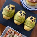 はるちなあき's cooksnap of when they made キャラパン♡ふなっしーのかぼちゃパン.