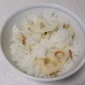 きらり流れ星's cooksnap of when they made 焼きれんこんと黒胡椒の混ぜごはん.