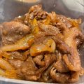 クックUHXEJG☆'s cooksnap of when they made 牛丼&肉うどんに☆牛肉と玉ねぎの甘辛煮.