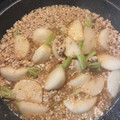クックTT01PR☆'s cooksnap of when they made ✿とろ～り かぶと鶏ひき肉のあんかけ✿.
