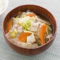 ゆう's cooksnap of when they made たっぷり白菜の豚汁　(食べる味噌汁).
