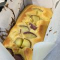 A子／平日のおやつ's cooksnap of when they made 簡単☆米粉のさつま芋パウンドケーキ.