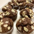 mahotere's cooksnap of when they made 我が家の♡ＨＭで濃厚チョコチップマフィン.