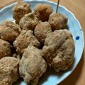 クックHIYL6I☆'s cooksnap of when they made HMと白玉粉でもちっと一口ドーナツ.
