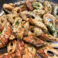 ☆かおりﾝｺﾞ☆'s cooksnap of when they made ちくわの青のりマヨ炒め.