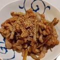 まりまむ's cooksnap of when they made カリカリごぼうと豚肉の甘辛炒め.