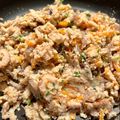 mamamasami's cooksnap of when they made おからの味付けに魚の煮汁.