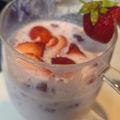 ゆるмαмα's cooksnap of when they made 苺にはこれ！練乳、砂糖、ミルクで決まり〜.