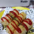☆★ケイト★☆'s cooksnap of when they made ライスペーパーで＊チーズハットグ風.