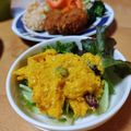 山ばあば's cooksnap of when they made 粉チーズが決め手★かぼちゃと枝豆のサラダ.