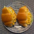 プルンバゴ's cooksnap of when they made 必見！パン屋さんのふんわり玉子サンド❤.