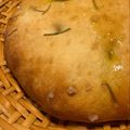 megandme's cooksnap of when they made 発酵1分！時短パン★もちもちフォカッチャ.