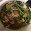 な's cooksnap of when they made 山菜みずの味噌汁♪もぎりみず汁♪.
