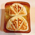 ななぞぅ's cooksnap of when they made HBとフライパンdeとろ〜りチーズナン♪.