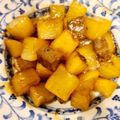 むむむん's cooksnap of when they made おつまみ向け♪「大根サイコロステーキ」.