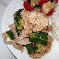 ちゅにこ's cooksnap of when they made 豚しゃぶときゅうりのゴマにんにく醤油.