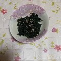 くネコまろす's cooksnap of when they made わかめのゴマ油炒め.