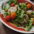 ふか谷's cooksnap of when they made パクチーが主役☆海老のエスニック風サラダ.
