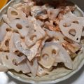 ヨシヨッシー's cooksnap of when they made 減塩　レンコンと梅のマヨあえ　.