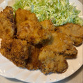 お山のエイ's cooksnap of when they made ゆず胡椒風味で簡単＊極旨ヒレカツ！.