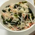 ミレーちゃん's cooksnap of when they made 大根とわかめ★カニカマのピリ辛サラダ.