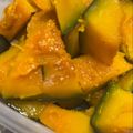 クックWIUYSV☆'s cooksnap of when they made 簡単★ふかしカボチャ.
