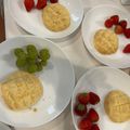 hiyokodon's cooksnap of when they made ホットケーキミックスで可愛いメロンパン.