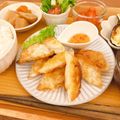 のんちごはん♡'s cooksnap of when they made チーズとはんぺんとマヨコーンの揚げ餃子.